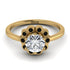 0.8 Carat Diamond Halo Engagement Ring - Pamela No. 31 image 2