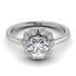 0.8 Carat Diamond Halo Engagement Ring - Pamela No. 3 image 2