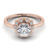 0.8 Carat Diamond Halo Engagement Ring - Pamela No. 2 image 2