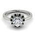 0.8 Carat Diamond Halo Engagement Ring - Pamela No. 33 image 2