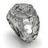 Diamond Royal Lion Men Signet Ring - Terry No. 3 image 8