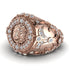Diamond Royal Lion Men Signet Ring - Terry No. 2 image 10