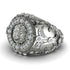 Diamond Royal Lion Men Signet Ring - Terry No. 3 image 10