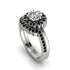 Double Halo Diamond Cushion Bridal Set - Sharon No. 33 image 1