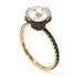 Double Hidden Halo Diamond Engagement Ring - Angelina No. 31 image 2