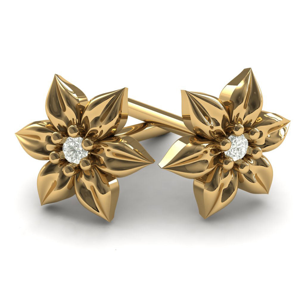 Flowers And Branches Earrings - Katherine no. 1