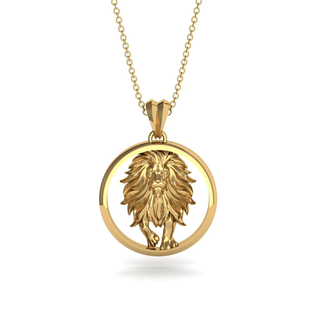 Elegant Zodiac Pendant - Leo No. 1