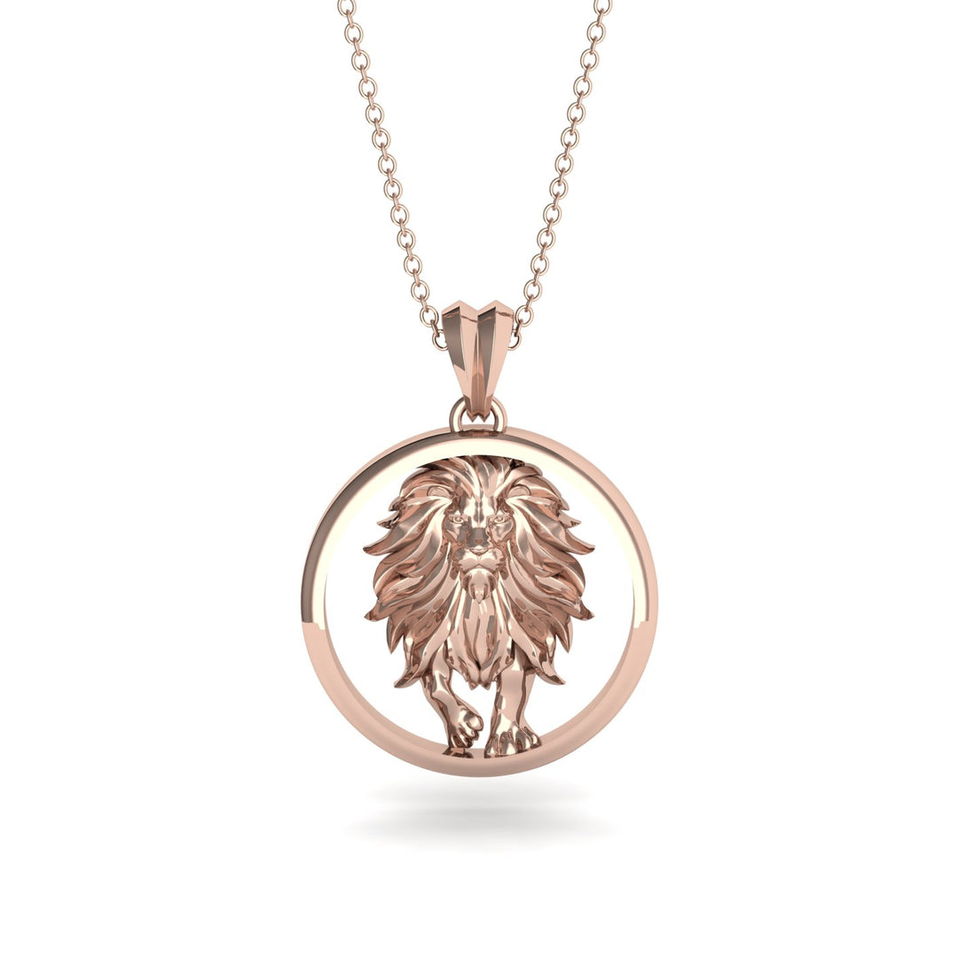 Elegant Zodiac Pendant - Leo No. 2