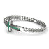 Emerald Cross Men Chain Bracelet - Nicholas No. 6 image 4