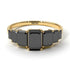 Emerald Cut Black Diamond Geometrical Ring - Briella No. 37 image 1