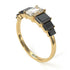 Emerald Cut Diamond Geometrical Ring - Briella No. 31 image 4