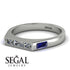 Emerald Cut Thin Diamond Signature Ring - Sara No. 63 image 3