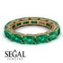 Eternity Emerald Hidden Emeralds Band - Ember No. 4 image 3