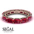 Eternity Emerald Hidden Rubys Band - Ember No. 41 image 2