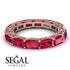 Eternity Emerald Hidden Rubys Band - Ember No. 56 image 3