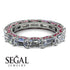 Eternity Emerald Hidden Diamonds Band - Ember No. 48 image 2