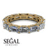 Eternity Emerald Hidden Diamonds Band - Ember No. 1 image 2