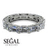 Eternity Emerald Hidden Diamonds Band - Ember No. 3 image 2