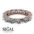 Eternity Emerald Hidden Diamonds Band - Ember No. 2 image 3