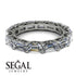 Eternity Emerald Hidden Diamonds Band - Ember No. 33 image 3