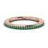 Eternity Emerald Micro Pave Channel Band - Raelynn No. 5 image 1