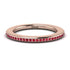 Eternity Ruby Micro Pave Channel Band - Raelynn No. 11 image 1