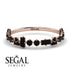 Eternity Mix Black Diamond Ring - Jocelyn No. 8 image 2