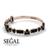 Eternity Mix Black Diamond Ring - Jocelyn No. 8 image 3