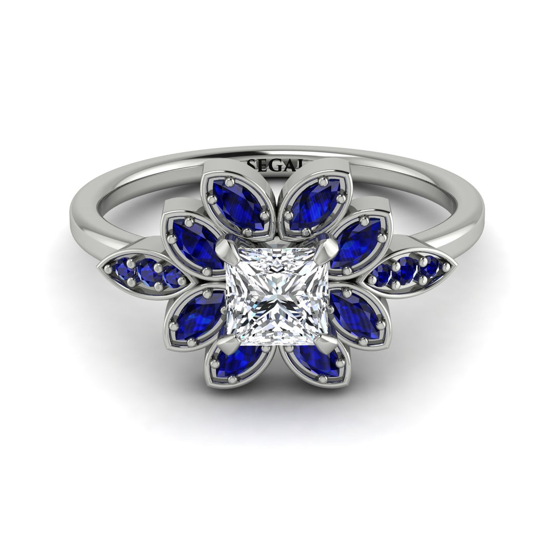 Floral Nature Inspired Diamond Ring - Carol No. 63