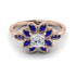 Floral Nature Inspired Diamond Ring - Carol No. 62 image 1