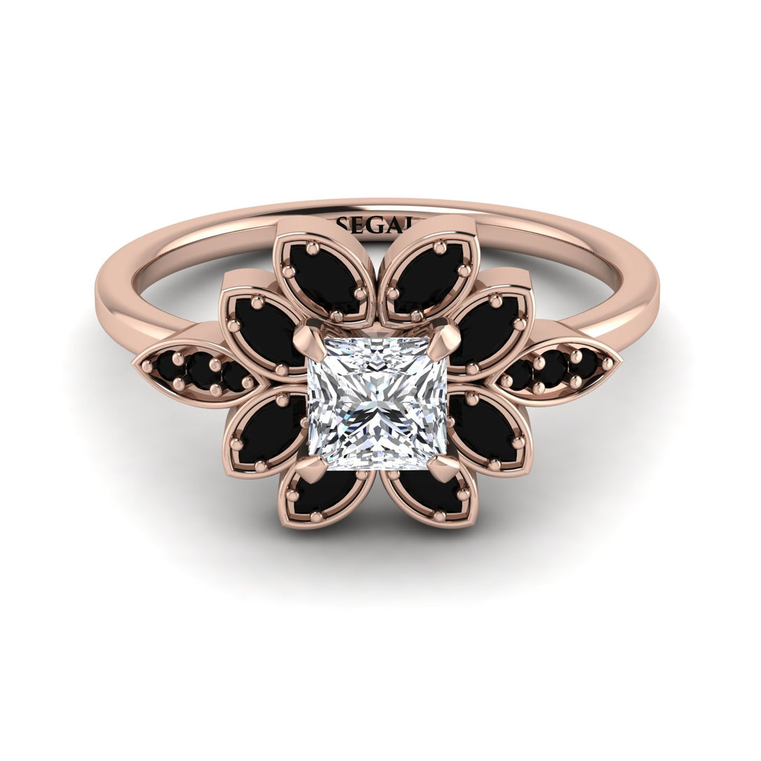 Floral Nature Inspired Diamond Ring - Carol No. 32