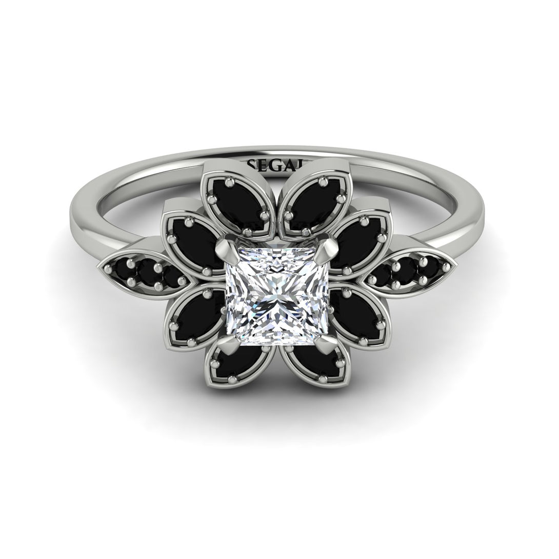 Floral Nature Inspired Diamond Ring - Carol No. 33