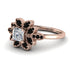 Floral Nature Inspired Diamond Ring - Carol No. 32 image 2