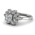 Floral Nature Inspired Diamond Ring - Carol No. 3 image 2
