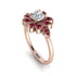 Floral Nature Inspired Diamond Ring - Carol No. 47 image 3
