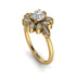 Floral Nature Inspired Diamond Ring - Carol No. 1 image 3