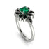 Floral Nature Inspired Emerald Ring - Carol No. 36 image 3
