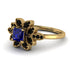 Floral Nature Inspired Sapphire Ring - Carol No. 43 image 2