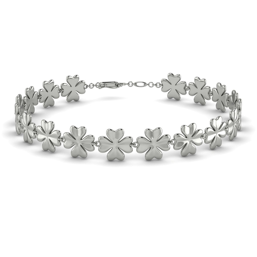 Flower Gold Bracelet - Simone No. 3