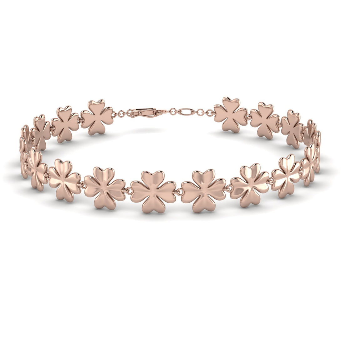 Flower Gold Bracelet - Simone No. 2