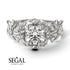Flowers And Branches Diamond Ring - Katherine no. 3 image 10