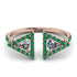 Triangle Diamond Open Ring - Nevaeh No. 17 image 1