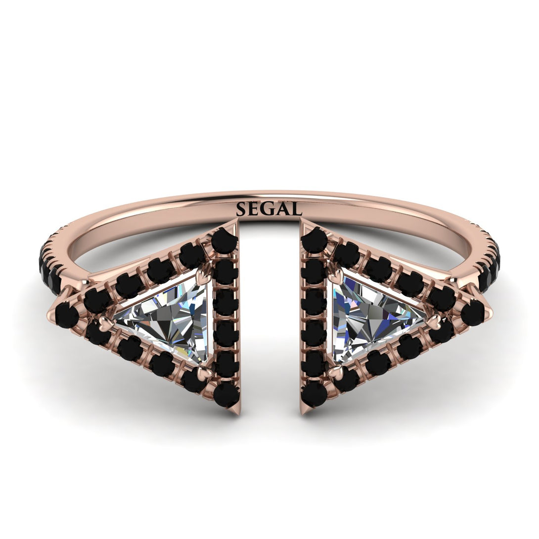Triangle Diamond Open Ring - Nevaeh No. 32