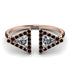 Triangle Diamond Open Ring - Nevaeh No. 32 image 1
