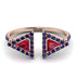 Triangle Ruby Open Ring - Nevaeh No. 71 image 1