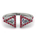 Triangle Diamond Open Ring - Nevaeh No. 48 image 1