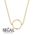 Geometric Sapphire Pendant Golden Diamond - Emberly No. 13 image 4