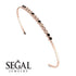 Geometric Black Diamond Bracelet - Kori No. 8 image 6
