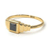 Geometric Princess Cut Black Diamond Ring - Everleigh No. 7 image 6