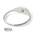 Geometric Princess Cut Diamond Ring - Everleigh No. 3 image 7